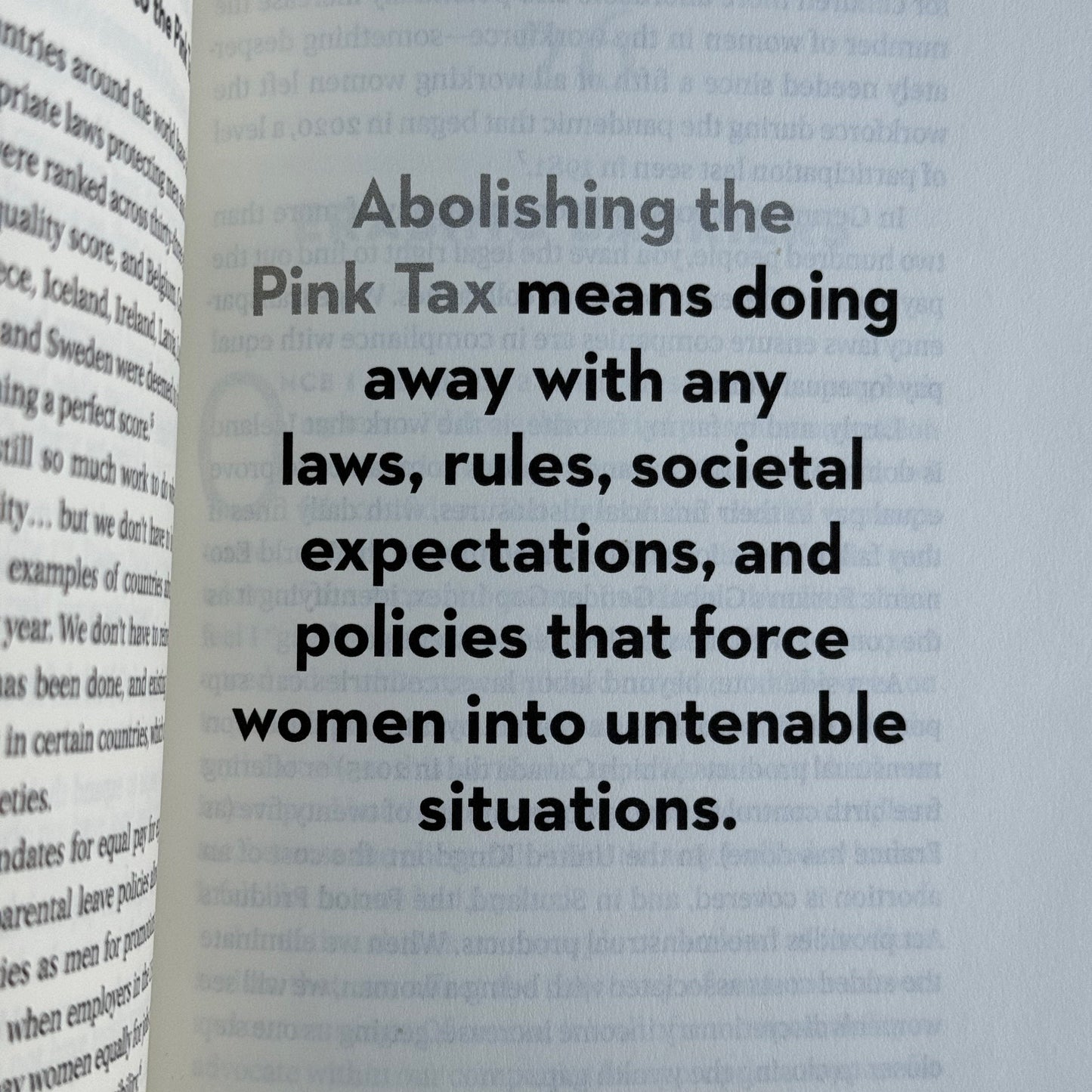 The Pink Tax by Janine Rogan