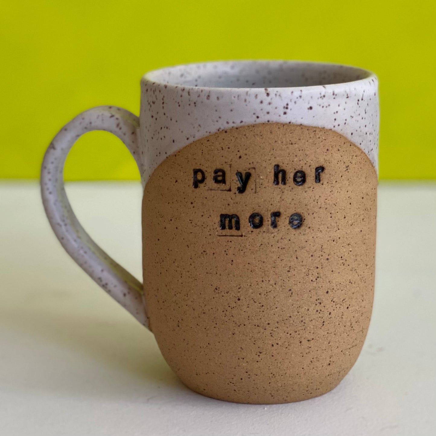 pay her more mug 16oz black