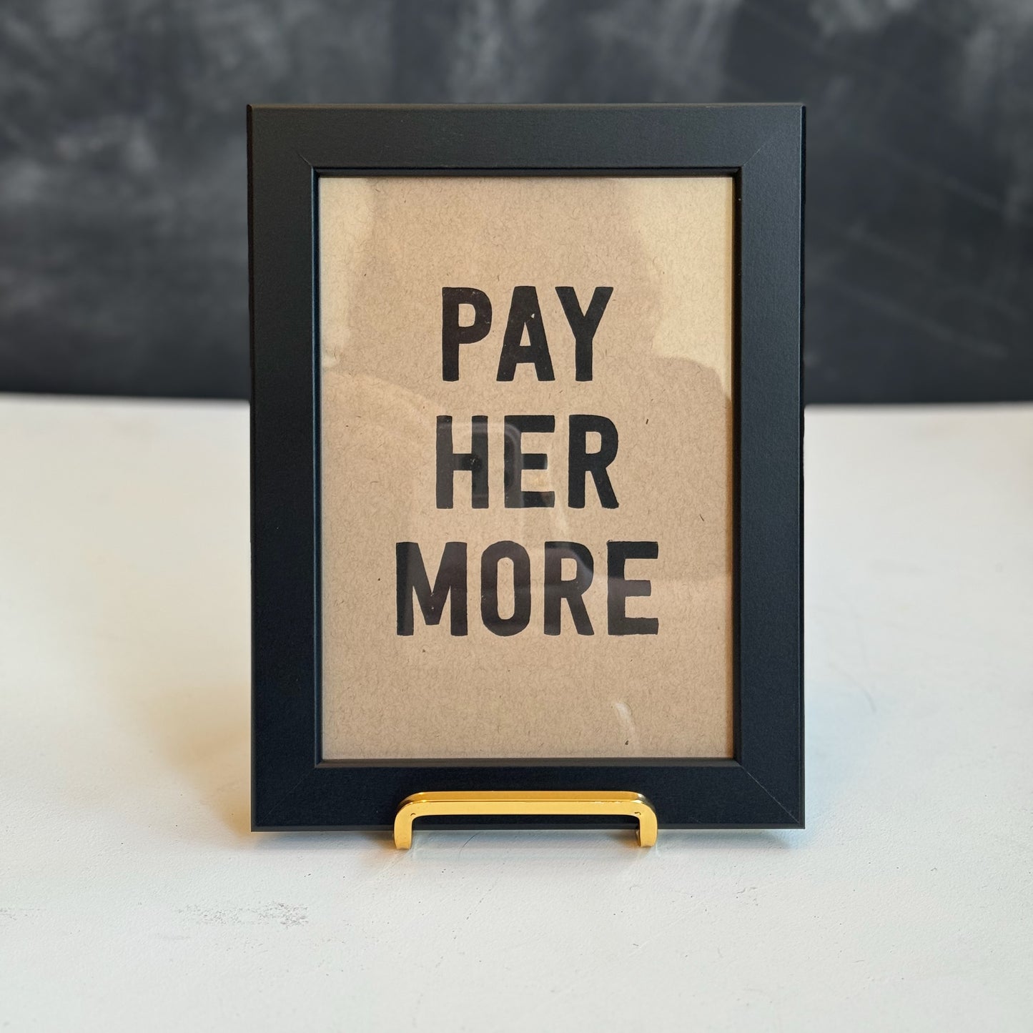 Pay Her More 5x7 Art Print