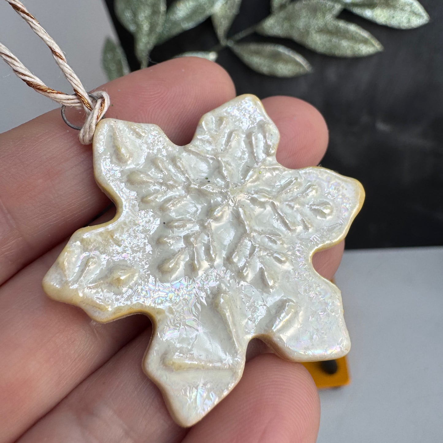 snowflake ornament 2024