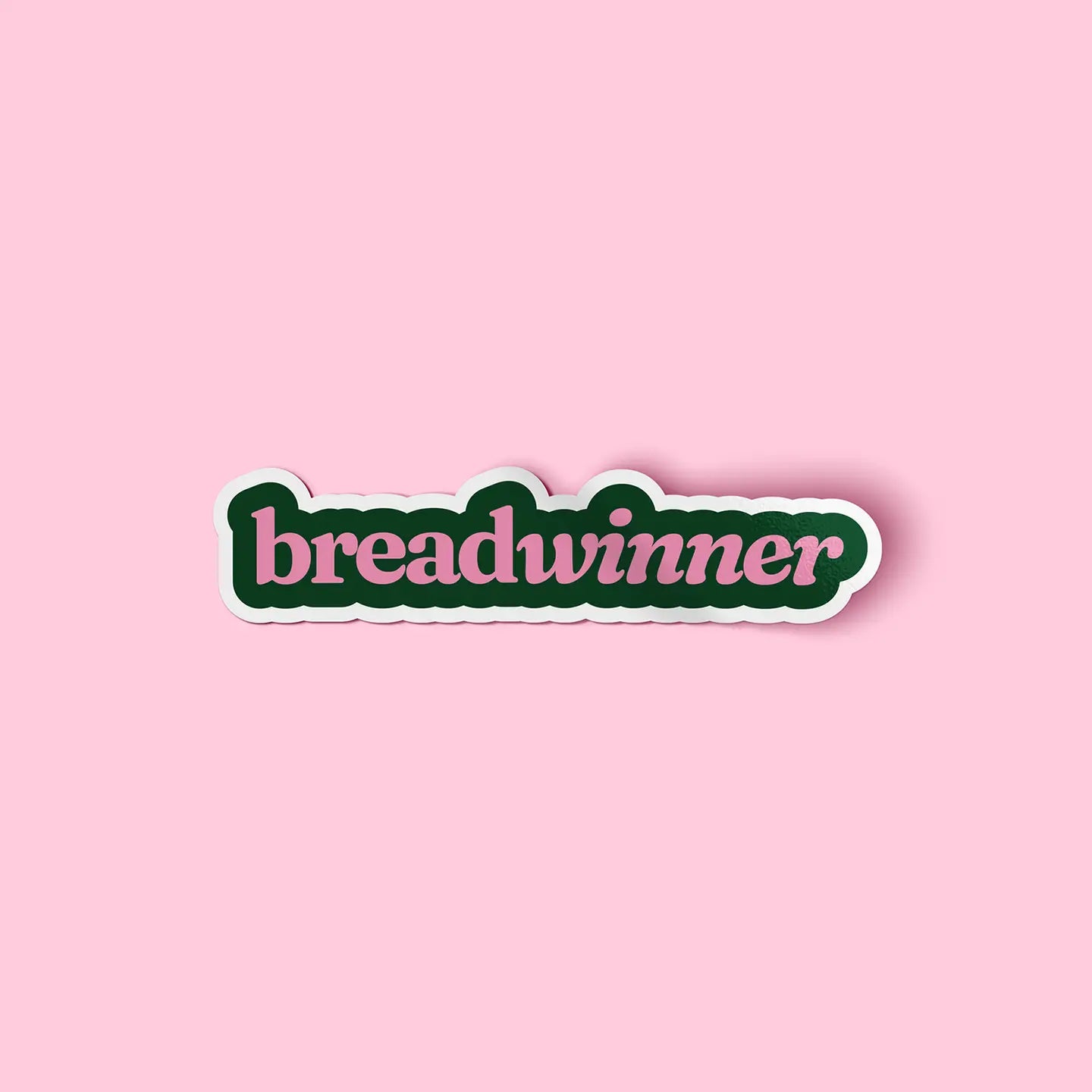 Breadwinner Money Sticker