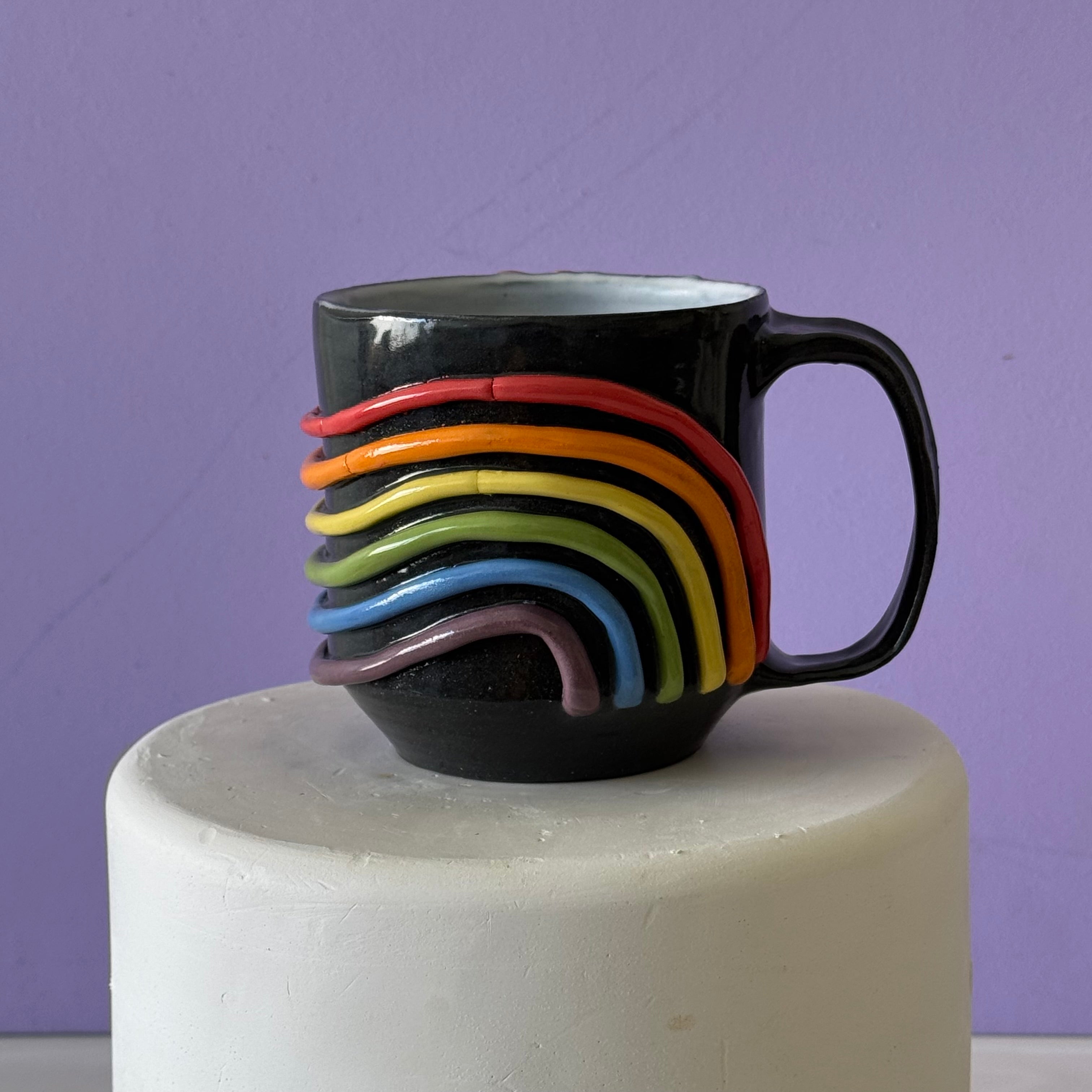rainbow mug