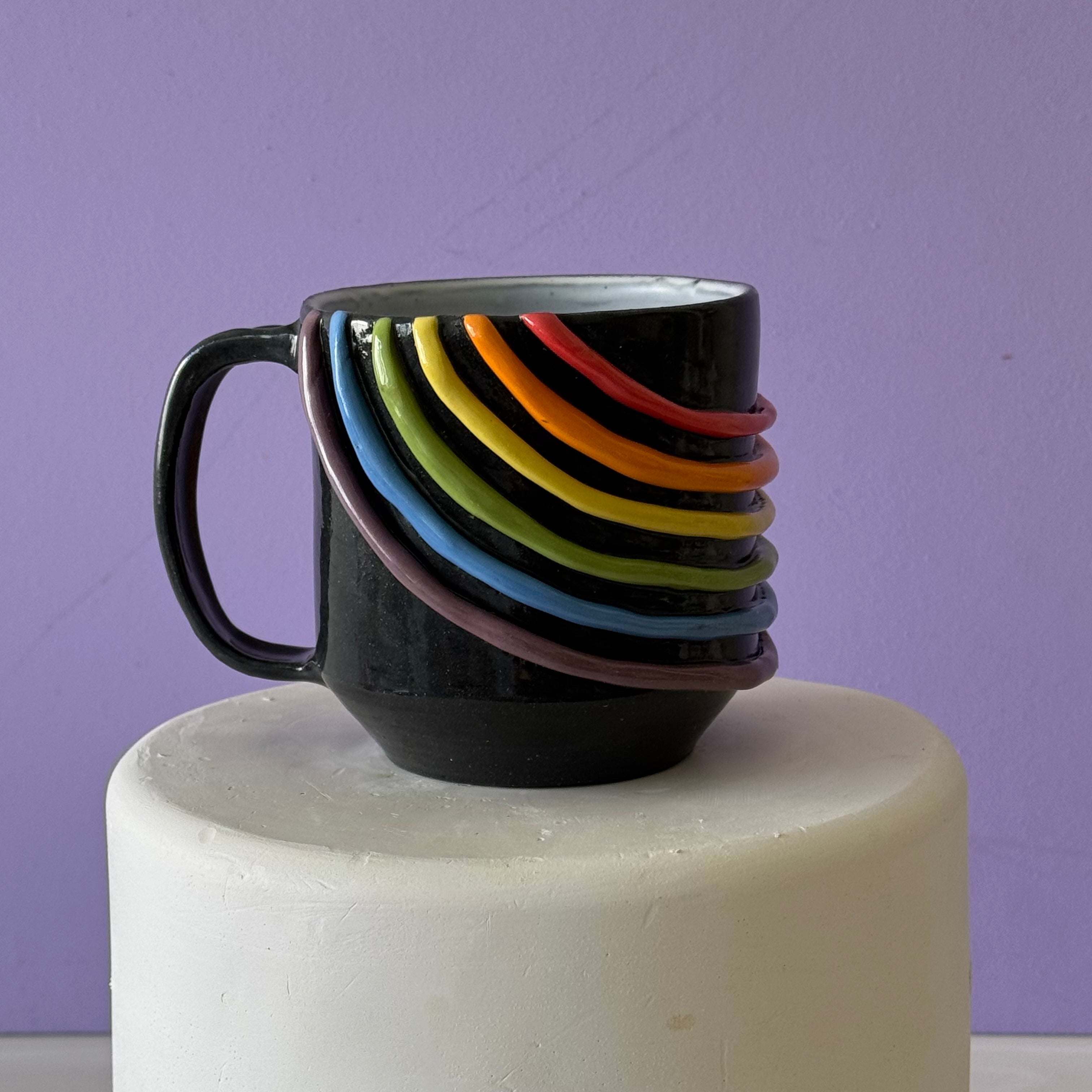 rainbow mug