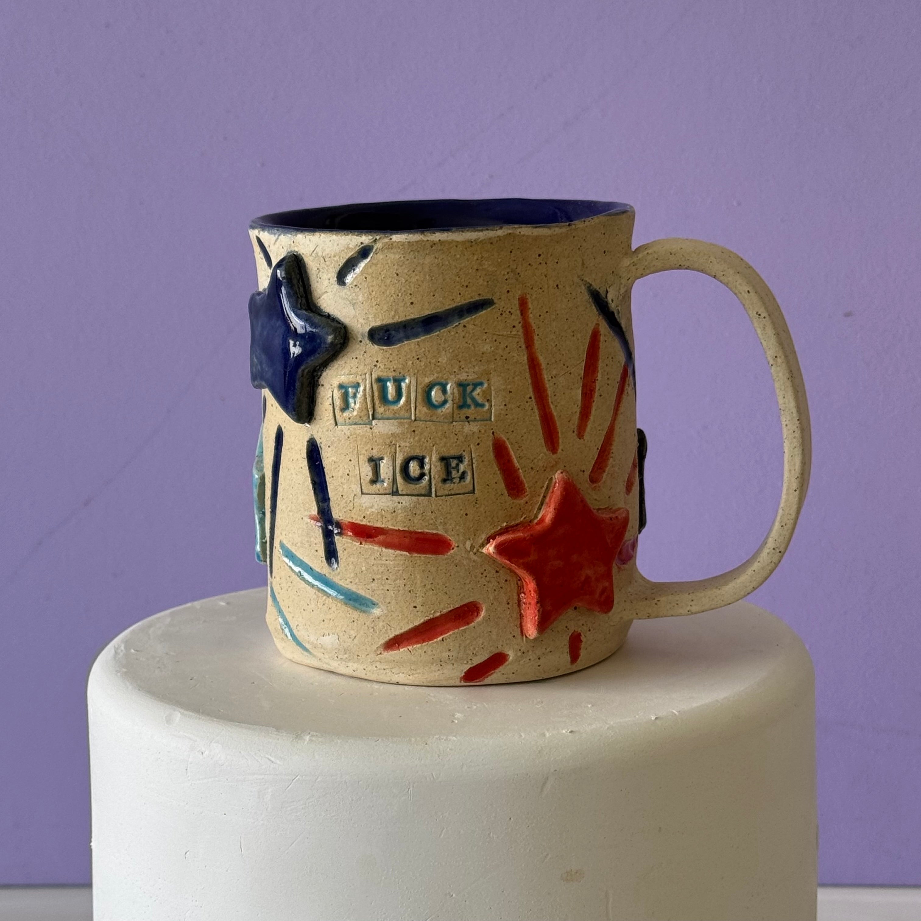 fuck ice mug