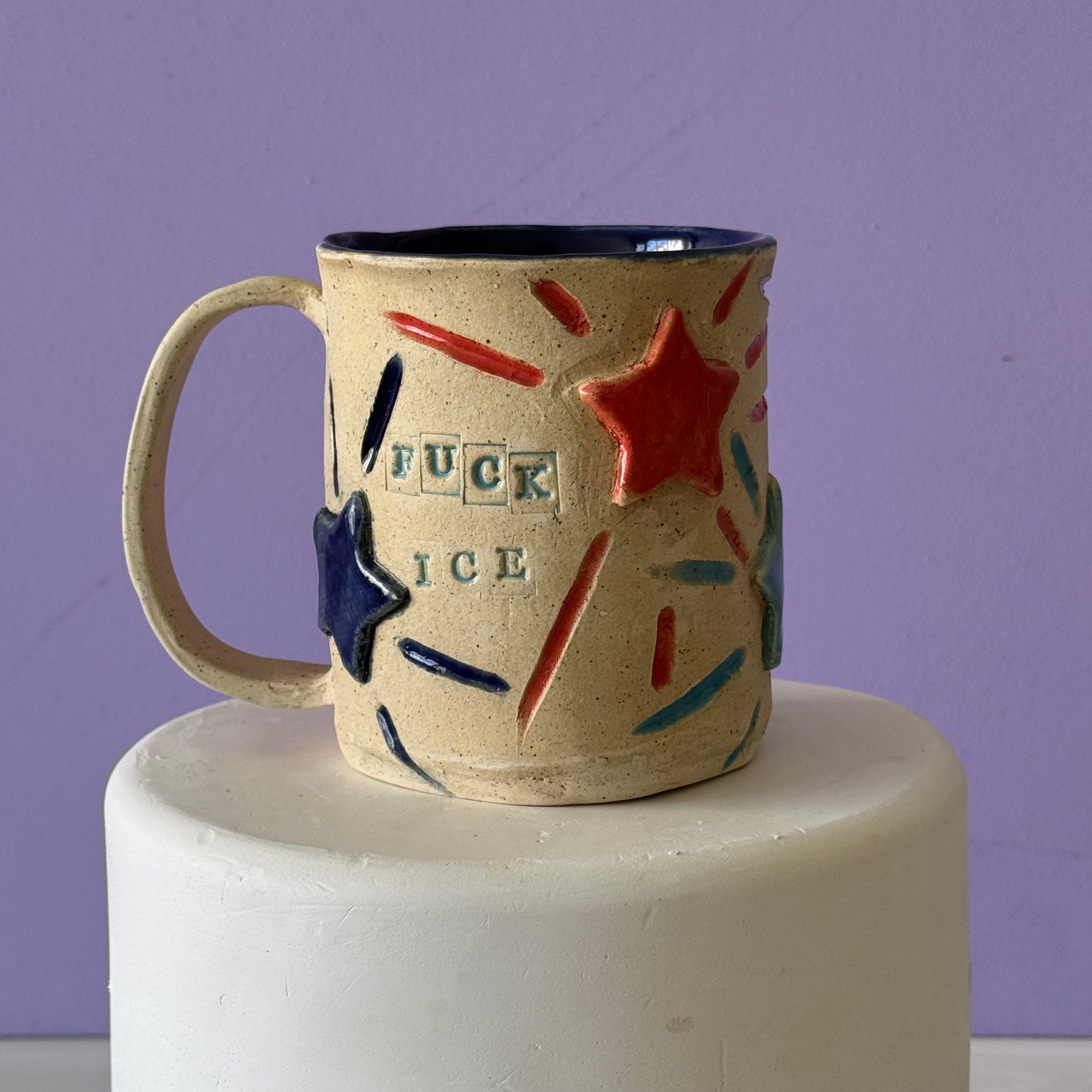 fuck ice mug