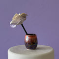 lustered bud vase 2
