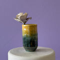 lustered bud vase 4