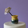 lustered bud vase 5