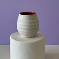 swirly red cup