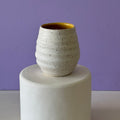 swirly yellow cup