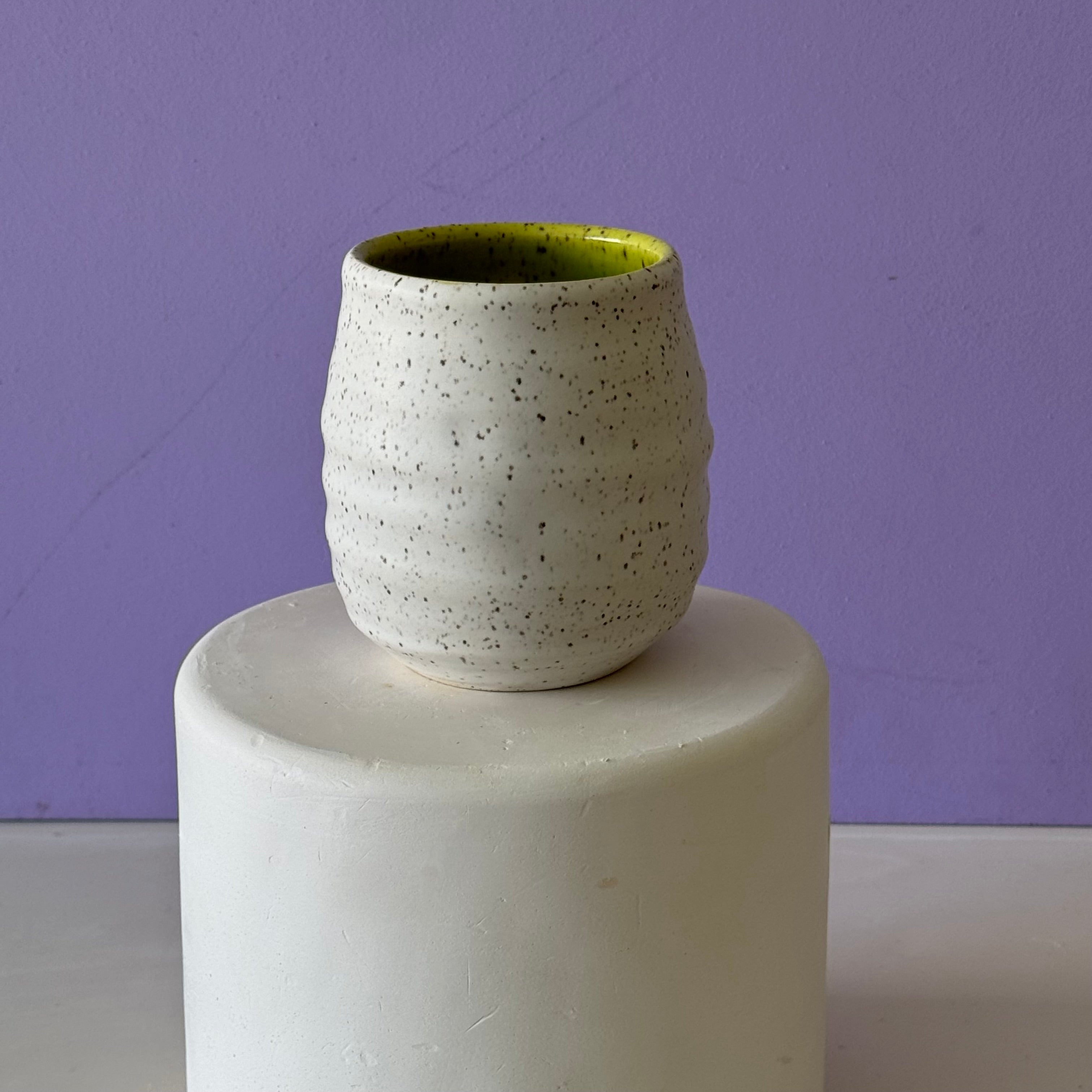 swirly lime cup