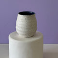 swirly denim cup