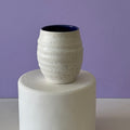 swirly cobalt cup