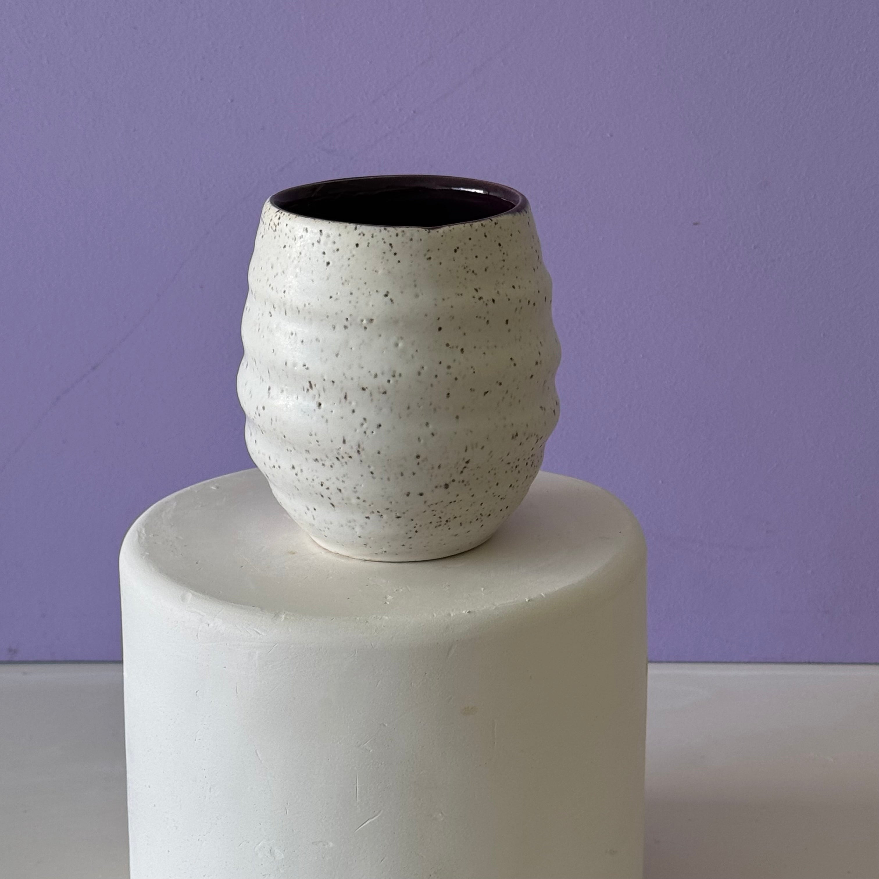 swirly purple cup