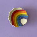 rainbow trinket dish