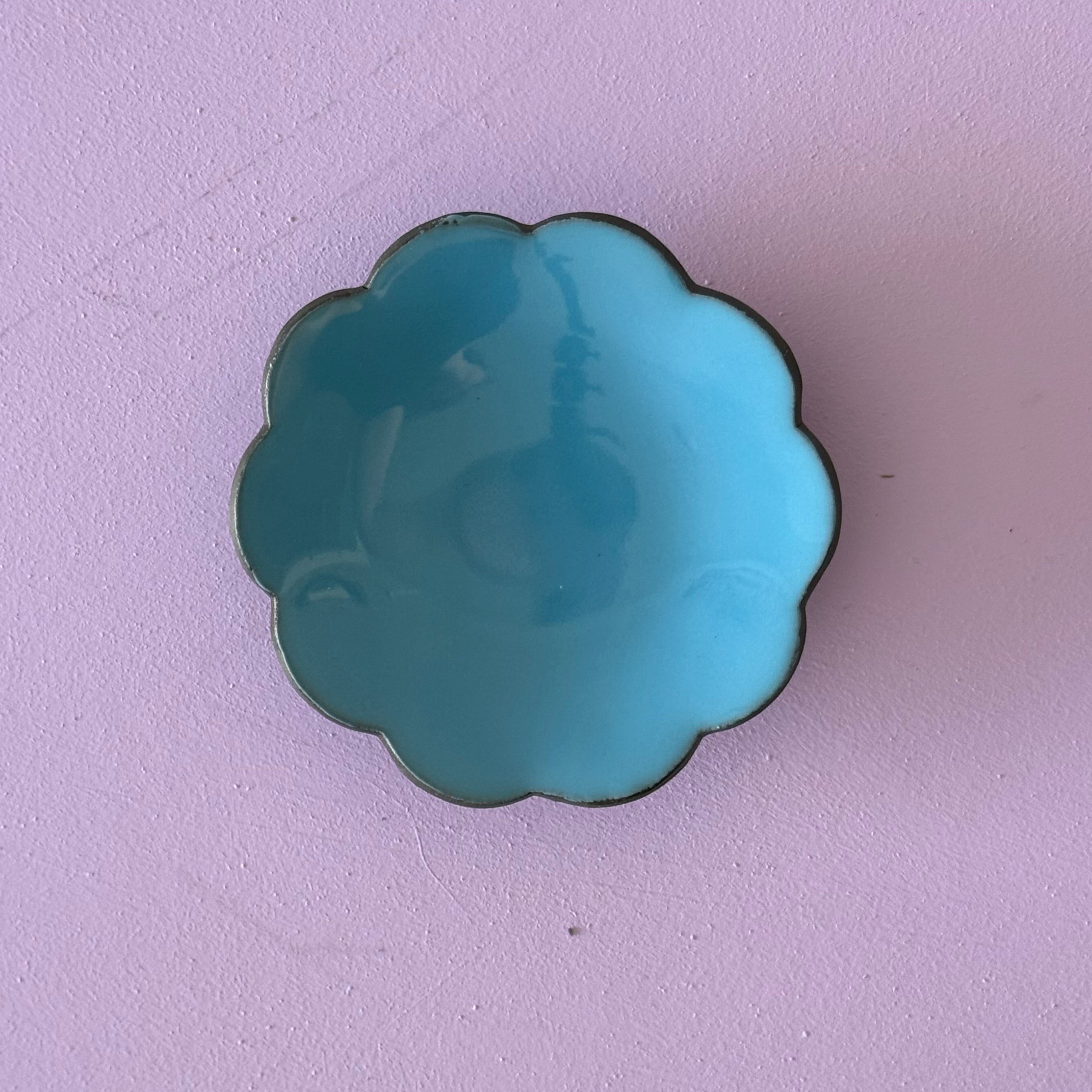 blue/black trinket dish