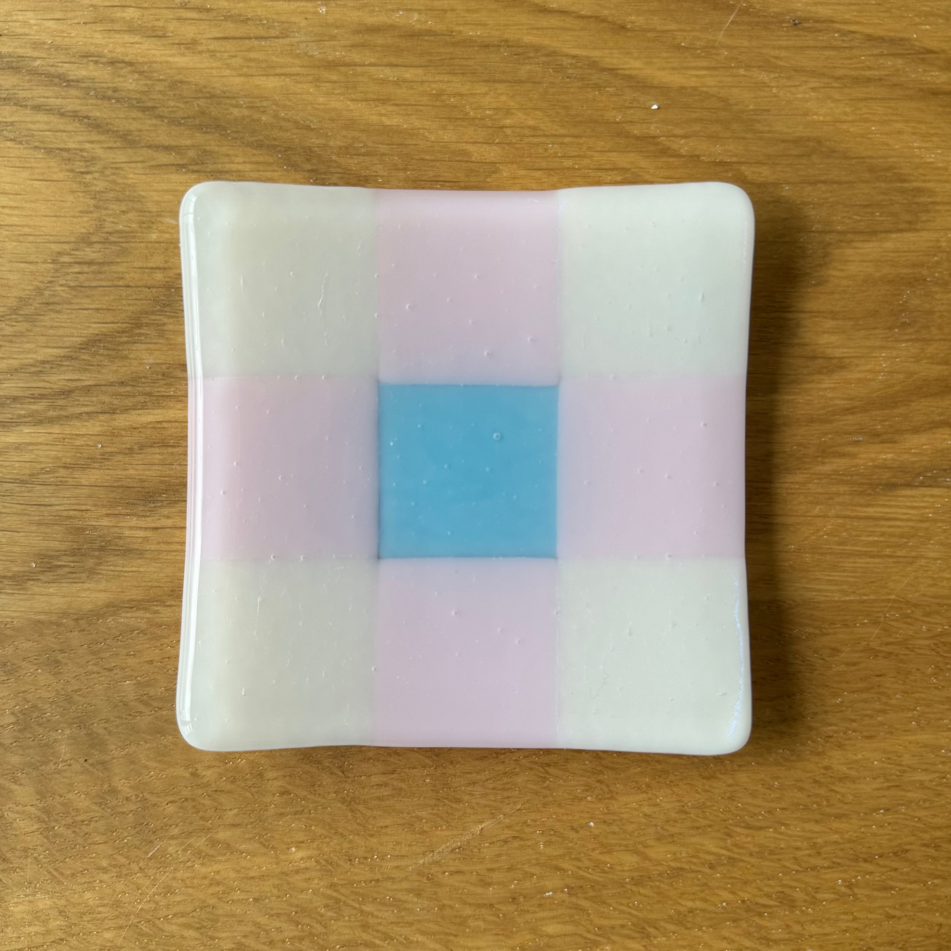 fused glass trinket dish 1