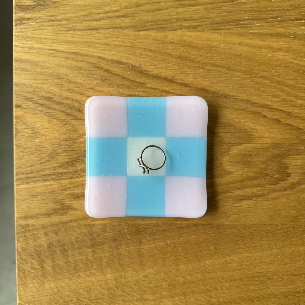 fused glass trinket dish 2