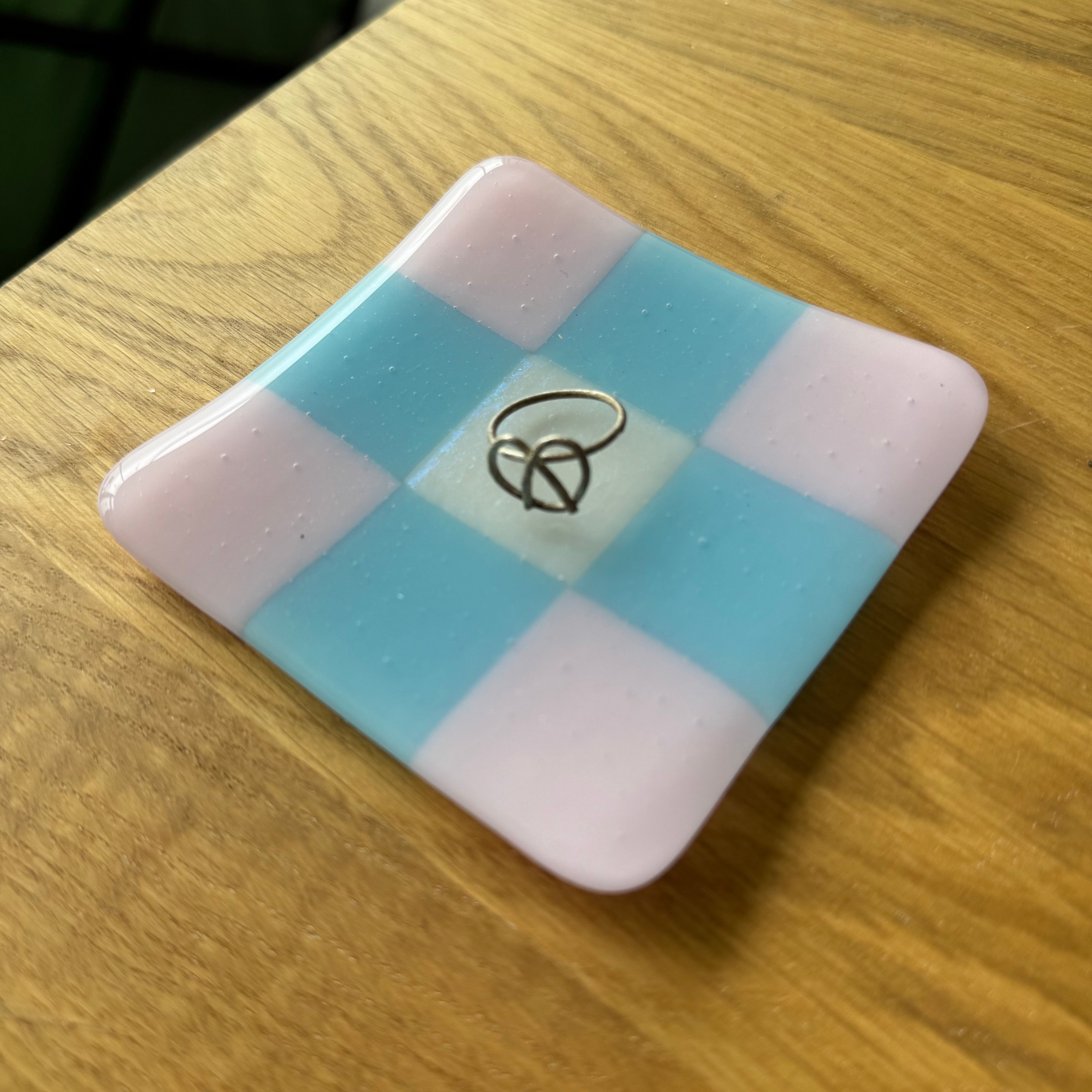 fused glass trinket dish 2