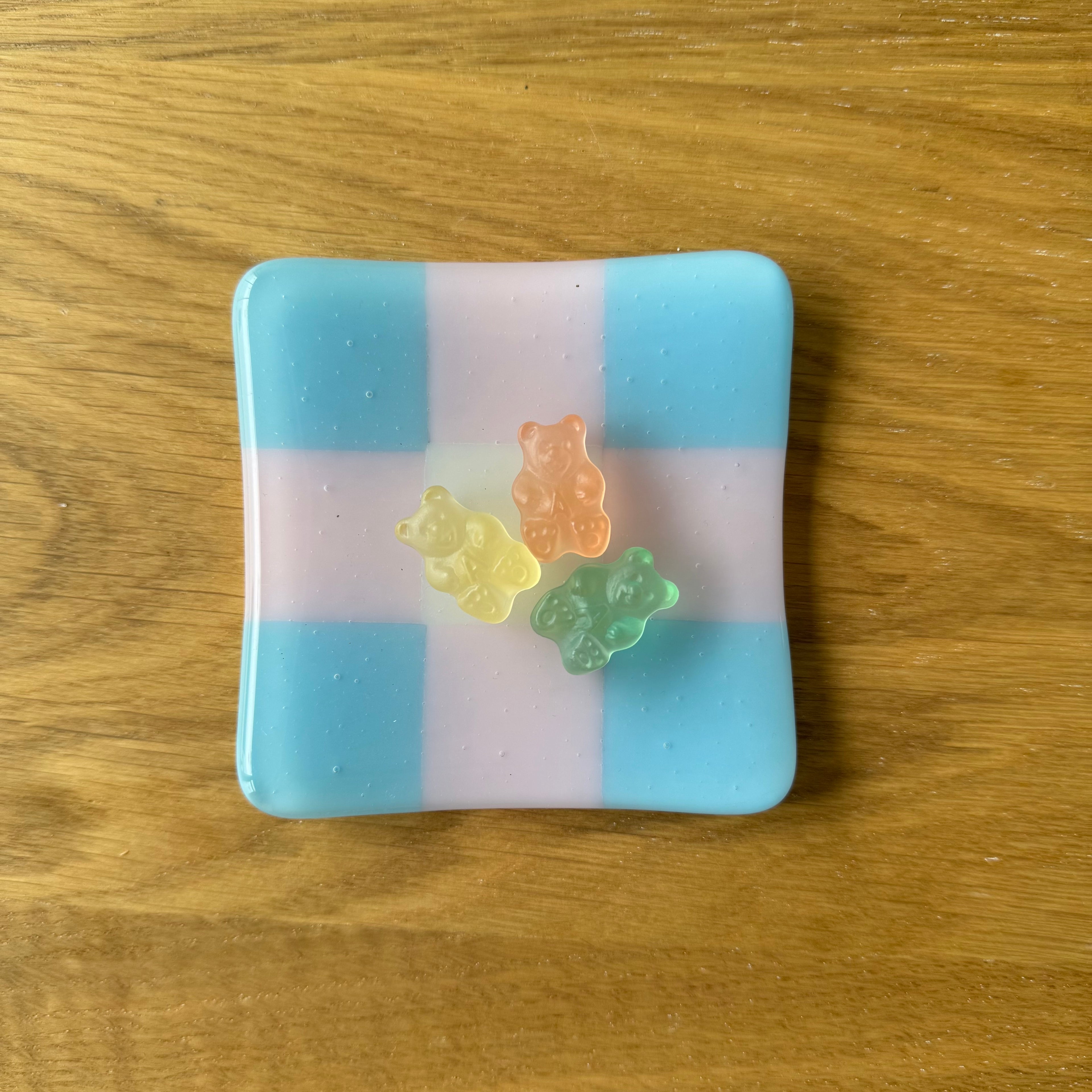 fused glass trinket dish 3