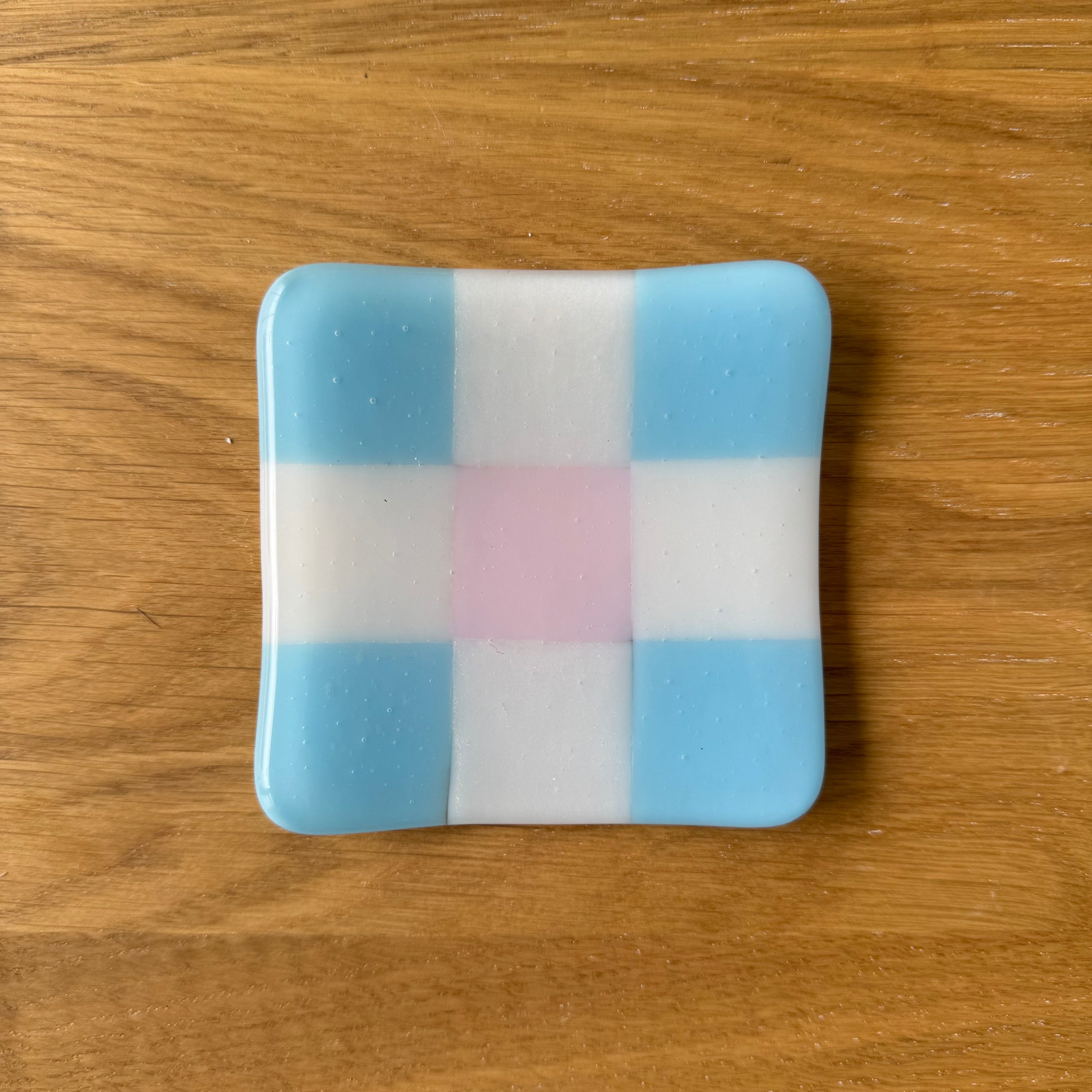 fused glass trinket dish 5