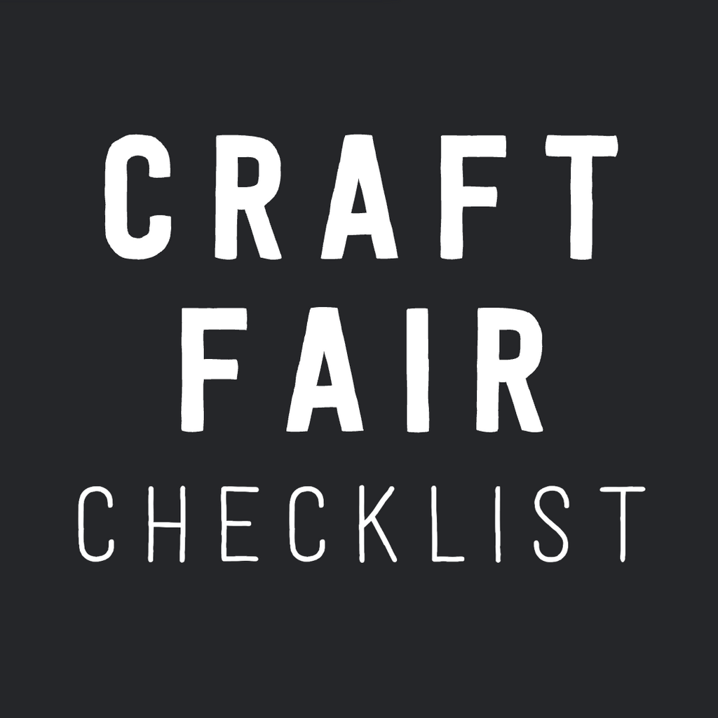 Craft Fair Checklist