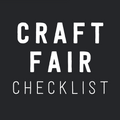 Craft Fair Checklist