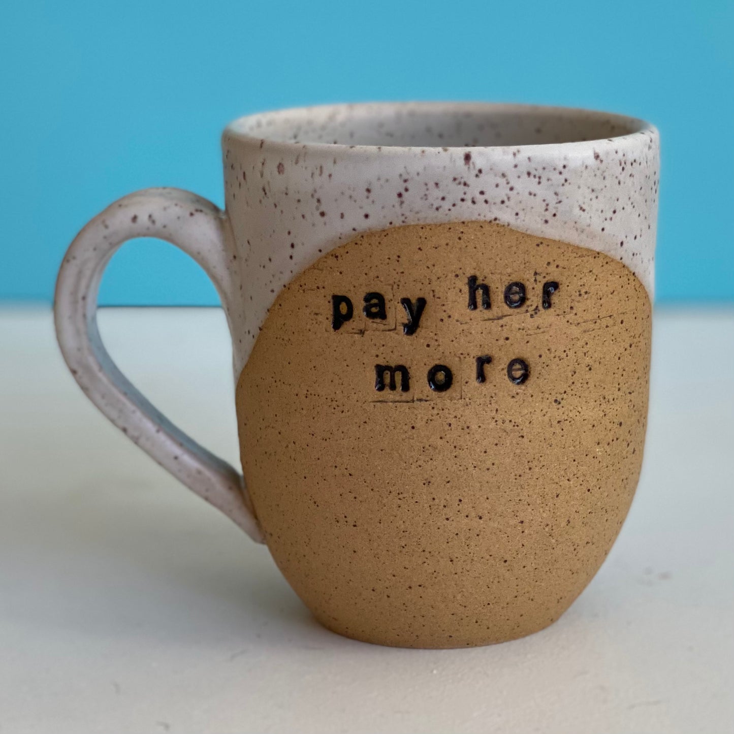pay her more mug 16oz black