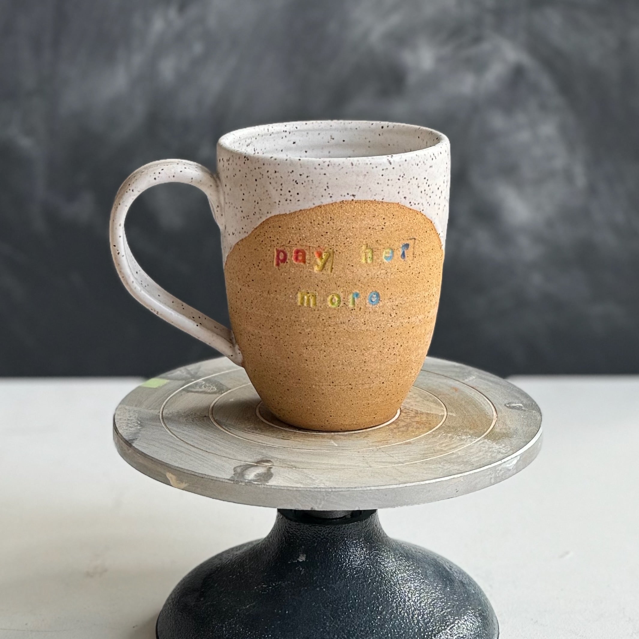 PREORDER pay her more mug