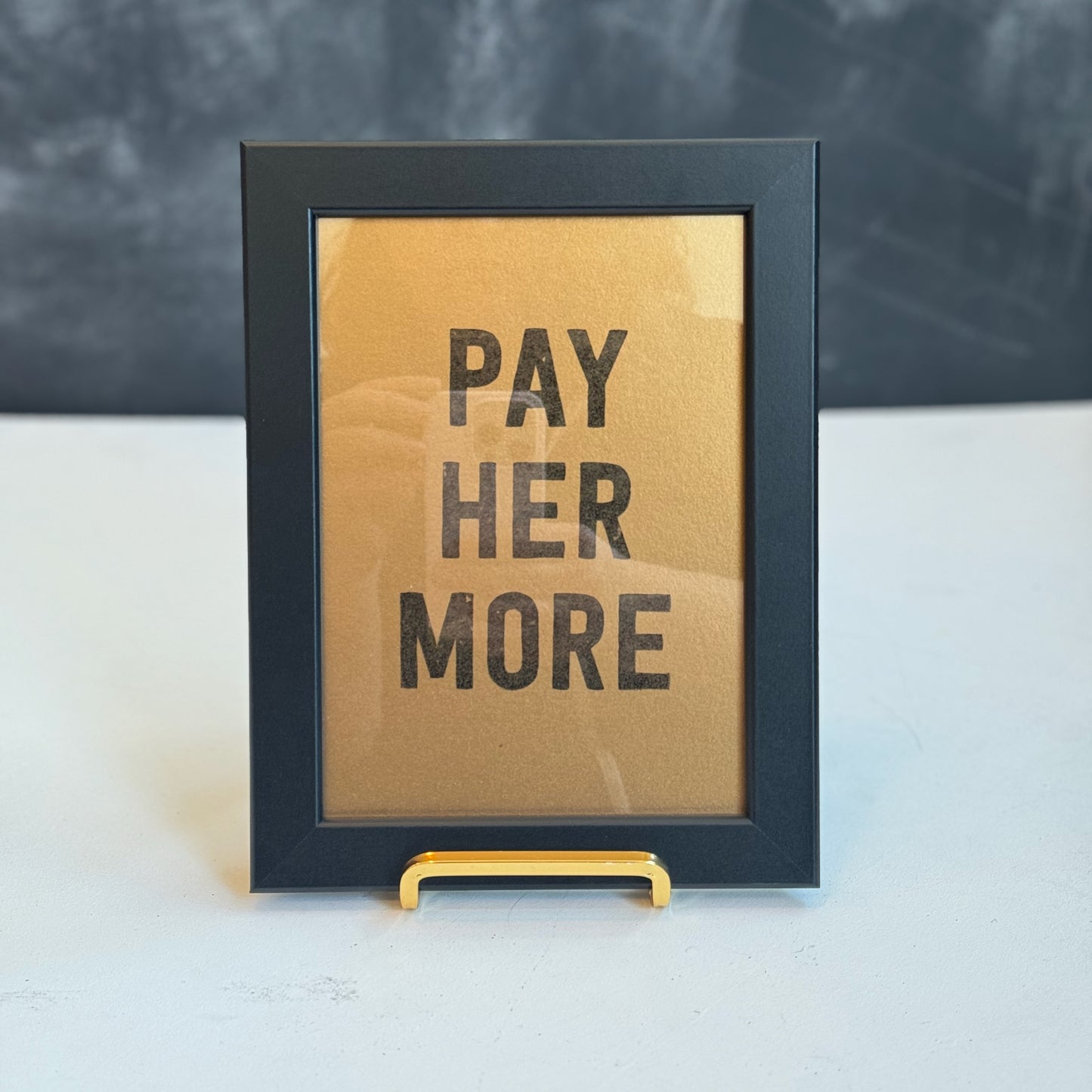 Pay Her More 5x7 Art Print