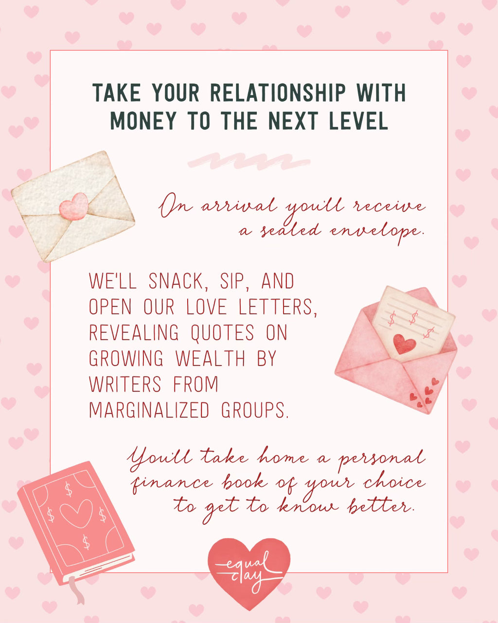 Description of event describing the flow of the evening.