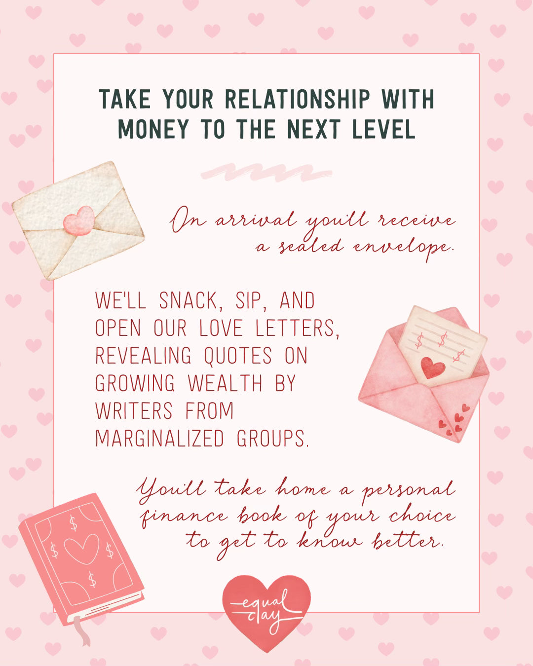 Description of event describing the flow of the evening.